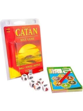 New Sealed Settlers of CATAN Dice Game.